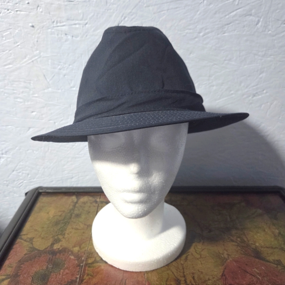 Vintage Stetson Navy Canvas Fedora